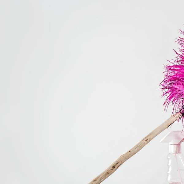 cleaning spray bottle